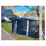 Unused Starvox MS0806 Metal Storage Shed