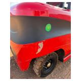 Unused Starvox CPD-20 Full Size Electric Fork Lift: 4400 lb capacity, 2 stage Mast