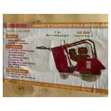 Unused Starvox XLC-500B Walk Behind Concrete Saw:  Gas 420cc engine