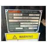 Unused Starvox SV-SG18B Skid Steer Stump Grinder