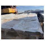 Unused SDLGCSS 50 sheet bundle of Galvanized Corruated Steel-Cream Color