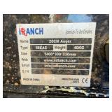 Unused SD Lanch Mini Excavator Auger with 30cm and 20 cm Bits