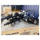 Unused SD Lanch Mini Excavator Auger with 30cm and 20 cm Bits