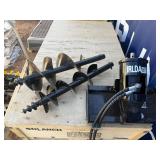 Unused SD Lanch Mini Skid Steer Auger with 30cm and 20 cm Bits