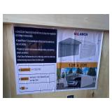 Unused SD Lanch SDLC1220. 12x20 Fully Enclosed Side Wall Carport-All Weather Vehicle Storage Solution