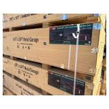 Unused KJ Metal K2545 Metal Storage Building in Red Brown