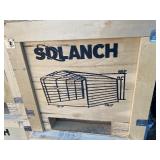 Unused SD Lanch SDLC1220. 12x20 Fully Enclosed Side Wall Carport-All Weather Vehicle Storage Solution