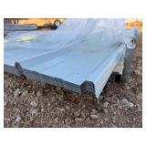 Unused SDLGCSS 50 sheet bundle of Galvanized Corruated Steel-Cream Color