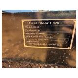 Unused CAPTOK CK-DHC Skid Steer Pallet Forks