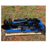 Unused CAPTOK Skid Steer Auger with Extra Rods
