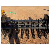 Unused Captok CK-CLG72 Skid Steer Grapple:  72\", 10 teeth