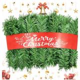 Christmas Garland - 54FT Christmas Garlands Set Artificial Green Plant Garland for Festival Wedding Party Hotel Shopping Mall Staircase Fireplace Decoration(Christmas Decoratins/Gifts)