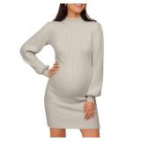Lueluoye Fall Maternity Clothes Maternity Sweater Dress Women