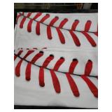 Pindola Cute Baseball Texture Throw Blanket Warm Lightweight Soft Cozy Warm Home Decoration 50x40 for Child