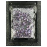 4500 Pcs SS6 2mm AB Flatback Rhinestones for Nails Art Crafts Glitter Round Shine Gems Crystals DIY Clothes Shoes Black-Bottom Purple Red AB