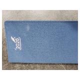 BEZEND Pocket Monthly Planner 2026 for Purse (3.5 x 6.5) 14-Months Super Thin Calendar Book (Dec 25 - Jan 27), Slim Palm Size with Gilded Paper Edge & PU Leather Softcover in Prussian Blue