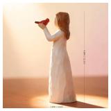 JQKBST Angel Cardinal Figurines Gift for Women, Messenger, Sympathy Gifts for Loss of Loved One, Sculpted Hand-Painted Figure Statue Home Decor