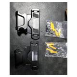 Gun Magnet, 2P Magnetic Car Holster with Trigger Guard Protection, Concealed Gun Magnet Mount for Vehicle, Truck, Safes, Walls, Heavy Duty Car Gun Holster for Pistol, Revolver, Rifle, Handgun, Shotgun