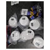 6 Packs, 2 in 1,Smoke Carbon Monoxide Detector,Carbon Monoxide Detectors/Smoke Alarm,85 dB Alarm,Large Screen Readout,Test Button,Battery Operated, Work State LED Flash,Easy Install