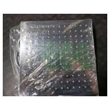 PinWin Modern 12 Large Square Rain Showerhead with 5 Modes Handheld Showerhead Combo, Adjustable Arm, Easy Tool-Free Installation