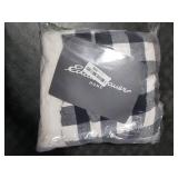 Eddie Bauer - Blanket, Super Soft Reversible Sherpa & Brushed Fleece Bedding, Throw Blankets for Couch, Ideal for Lounging (Cabin Plaid Black)