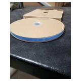 Utehilly Light Blue Christmas Velvet Ribbon for Tree, Gift Wrapping, Flower Bouquet, Wreath Decorations, Bow Making 3/8