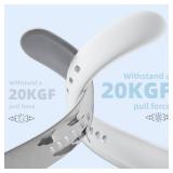 Bandsie Original FKM Rubber Band Compatible with Apple Watch Ultra 3 2 1 Bands 44mm 45mm 49mm 46mm 42mm 38mm for Men Women, Sport Durable Fluoroelastomer Strap for iWatch Series 11 10 SE 9 8 7 6 5 4