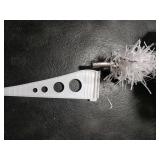 PREXTEX Mini White Christmas Tree with Lights - 23 Inch Small Christmas Tree with Warm White LED Lights, Star Topper, Ornaments, and Gift Boxes - Tabletop Holiday Decor for Indoor and Outdoor Display.