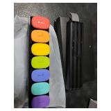 Weekly Pill Organizer 2 Times a Day - Am Pm Pill Box 7 Day, Large Twice Medicine Pill Case for Daily Medication, Vitamins, Fish Oils, Supplements Portable Week Pill Holder Container, Translucent Black