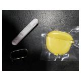 for AirPods 4 Case, TNSNK Silicone AirPod 4 Case Cover Compatible with Apple Airpods 4th Gen, Shockproof Protective Cases for Women Girly with Cleaner Kit and Keychain, Front LED Visible