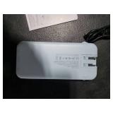 Portable Charger with Built-in Cables and Wall Plug, 12000mAh 22.5W USB C Power Bank Fast Charging with LED Display, External Battery Pack Travel Essentials Compatible with iPhone, iPad, Samsung Blue