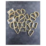 Stainless Steel Napkin Rings Metal Napkin Ring Holders Valentine
