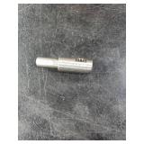 Ice Auger Drill Adapter Fits 1/2 Plus Drill Chuck, Hand Ice Fishing Auger Drill Bit 1/4 Hole Fits for 1/4-20 Wing Bolts & Locking Screws Connect with Cordless Electric Power Drill, 1 PCS.