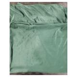 H HOUSEHOLD Set of 2 Velvet King Size Pillowcase, Soft and Cozy Luxury Fuzzy Flannel 20x36 Inches Pillow Cover with Zipper (King (20 x 36 Inch), Dark Green)