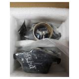 A-Premium Front and Rear Ceramic Disc Brake Pads Set Compatible with Select Volvo Models - XC90 2003 2004 2005 2006 2007 2008 2009 2010 2011 2012 2013 2014, with Hardware, 8 Pcs