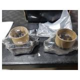 A-Premium Front and Rear Ceramic Disc Brake Pads Set Compatible with Select Volvo Models - XC90 2003 2004 2005 2006 2007 2008 2009 2010 2011 2012 2013 2014, with Hardware, 8 Pcs