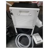 KeepGlad Dehumidifier, 98OZ Dehumidifiers for Home(1000sq.ft), Humidity Display Dehumidifier for Basement Bathroom Bedroom, Auto Shut Off, Washable Filter, Drain Hose, Timer, 7 Ambient Lights, White