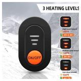 Royalrose Heated Gloves Liners for Men Women, Rechargeable Waterproof Winter Thin Heated Work Gloves with Arthritis Raynaud