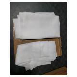 OWENIE Sheer White Curtains Living Room 54 inches Long, Rod Pocket Curtain Sheers Bedroom, Light Filtering Voile Panels Drapes Small Window Treatments 2 Panels, 42 W x 54 L, White