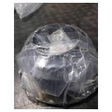 Black for SEVBLKX 4, 5, 6 Soffit Exhaust Vent for Bathroom and for Kitchen Fan