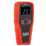 Klein Tools ET140 Pinless Moisture Meter for Non-Destructive Moisture Detection in Drywall, Wood, and Masonry; Detects up to 3/4-Inch Below Surface