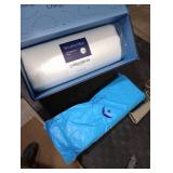 DreamyBlue Signature Pillow w/Adjustable Loft Shredded Memory Foam Fill Neutral Alignment for Side, Back, and Stomach Sleepers Washable Bamboo Rayon Cover CertiPUR-US Certified Foam (Queen)