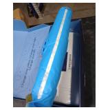 DreamyBlue Signature Pillow w/Adjustable Loft Shredded Memory Foam Fill Neutral Alignment for Side, Back, and Stomach Sleepers Washable Bamboo Rayon Cover CertiPUR-US Certified Foam (Queen)