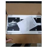 TUTOTAK Small Side Table, Narrow End Table, Set of 2, Skinny Sofa Table, Slim Nightstand, Couch Table, Living Room, Bed Room, Black TB01BK0622