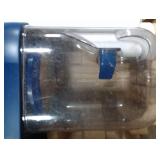 buenkee Dog Grooming Kit with Vacuum, 15000Pa Pet Hair Clipper and Shedding Brush, 50dB Low Noise, 2L Capacity, White