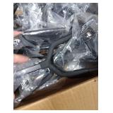 Nonkky Gun Rack for Wall, Indoor Gun Racks Wall Mount, Adjustable Rifle Rack Wall Mount 4/6/8/12-Slots Heavy Duty Steel Vertical Rifle Stand