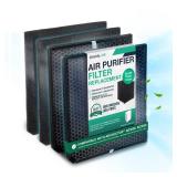 Air Purifier Filter Replacement Compatible with Air Doctor AD3000 / AD3500 Includes Replacement Carbon and Per-Filters for Home and Office - Third party-product (2 Carbon and 2 Pre - Filter)