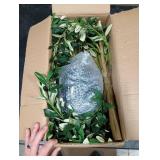 6ft Faux Olive Tree, Artificial Olive Tree Indoor, High Imitation Silk Plant Fake Olive Tree with Realistic Leaves and Fruits, Suitable for Home Living Room Office Decoration