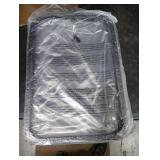 Shoe Rack - Expandable Shoe Organizer for Closet, Adjustable Metal Shoe Shelf Storage, Stackable Long Shoe Stand Holder for Garage, Entryway, Door Entrance (Black, 4-Tier)