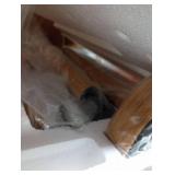 Oneach 19.5 Small Table Lamps Set of 2, Pull Chain Switch Bedside Metal Table Lamps, Modern Nightstand Lamp with Linen Shade, Rustic Lamp for Living Room, Bedroom, Home Office, Nursery